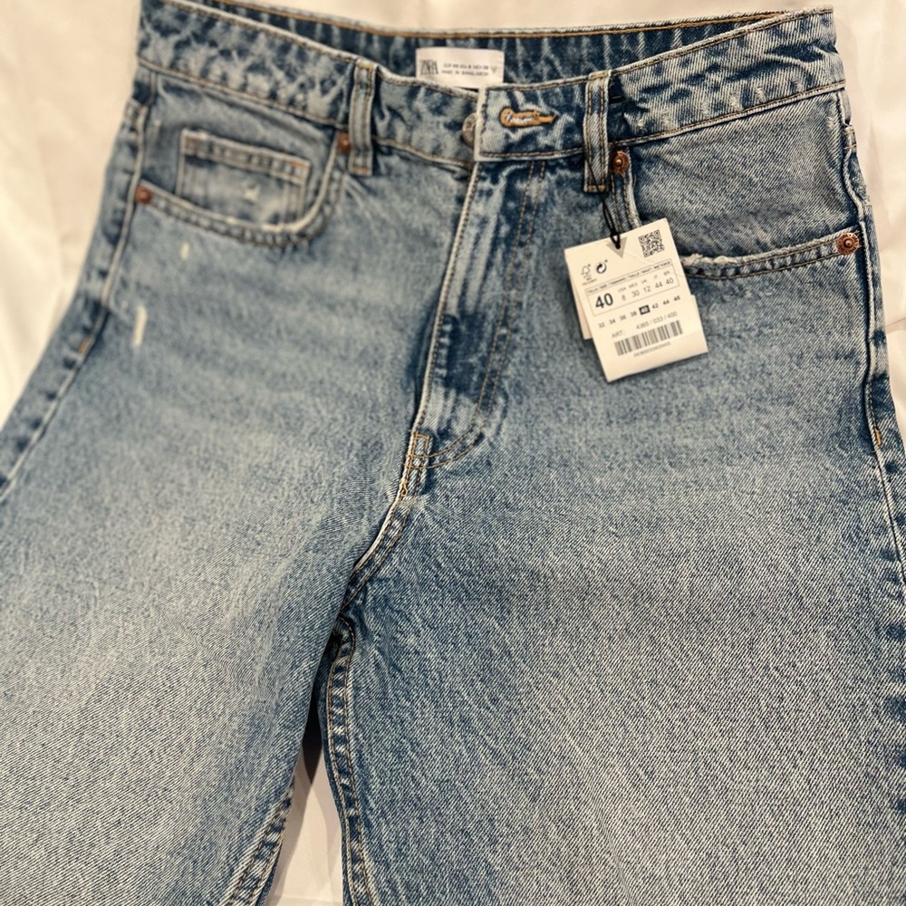 Distressed Denim Jeans